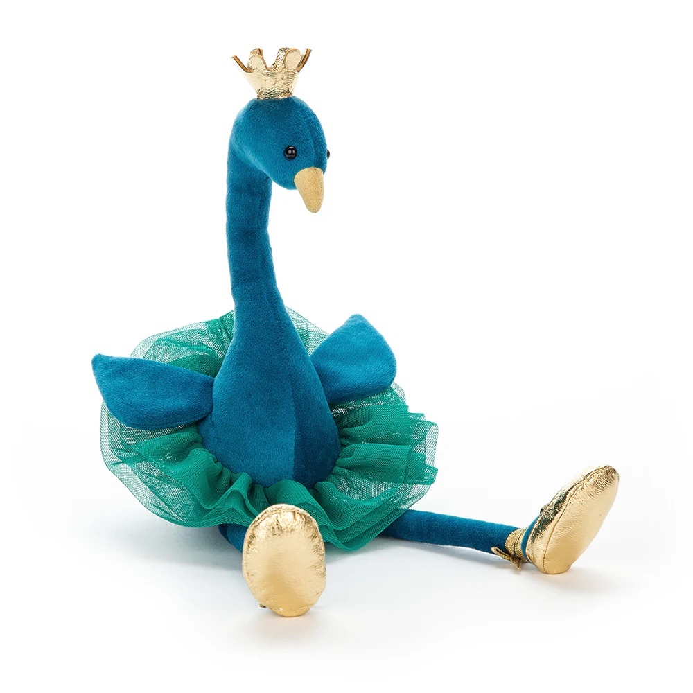 Jellycat Fancy Peacock Ballerina Tutu
